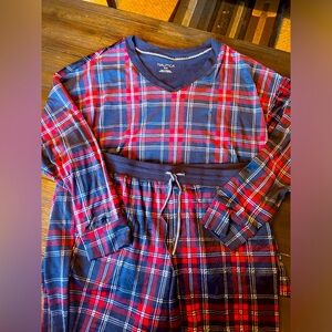Super soft plaid PJ set